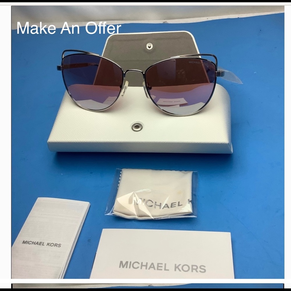 New Michael Kors Pink Lens Sunglasseses